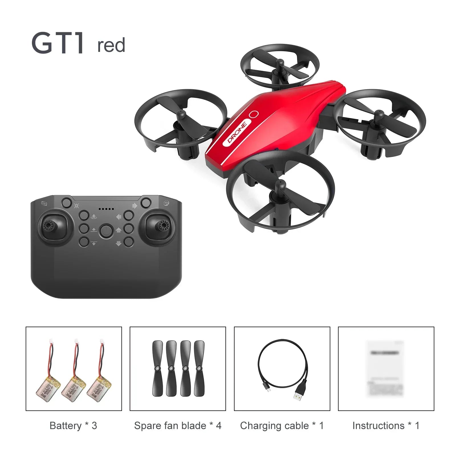 GT1 Mini Drone 4k Profesional Dual HD Camera Aerial Photography