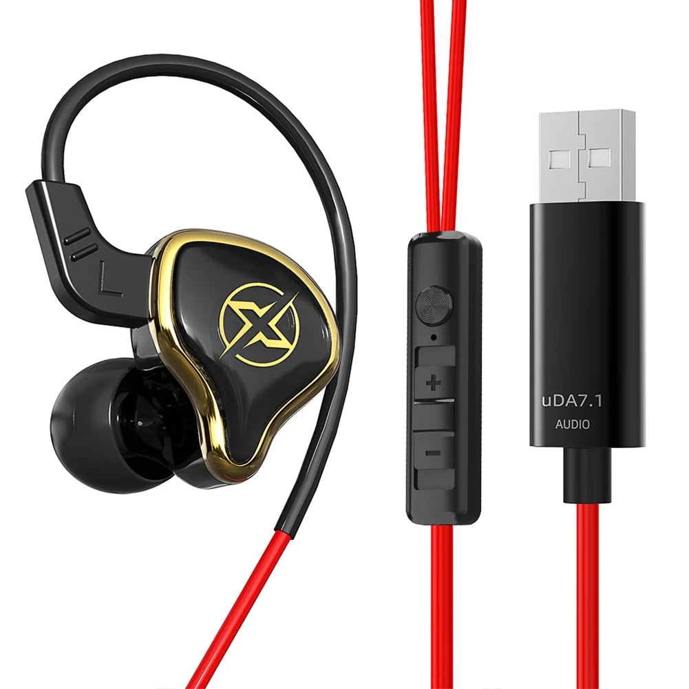 Wired Headphones With Microphone Remote Control Earphones