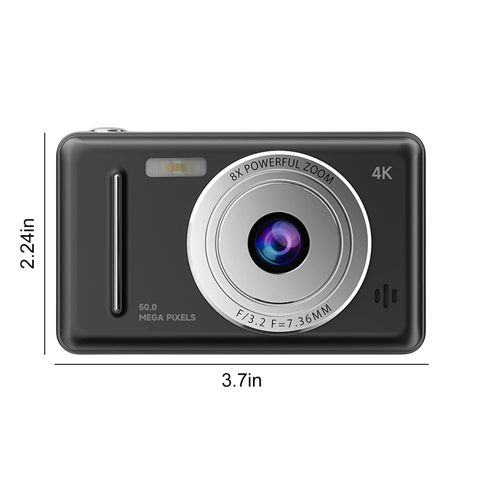 Portable Point And Shoot Camera Multi Purpose Retro CCD Cameras