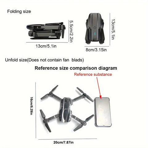 E99 PRO Drone with Flash Professional HD Dual Camera WIFI Quadcopter
