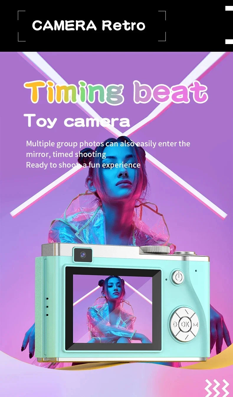 Digital Camera 4K HD Camera 48MP Autofocus Vlogging Camera