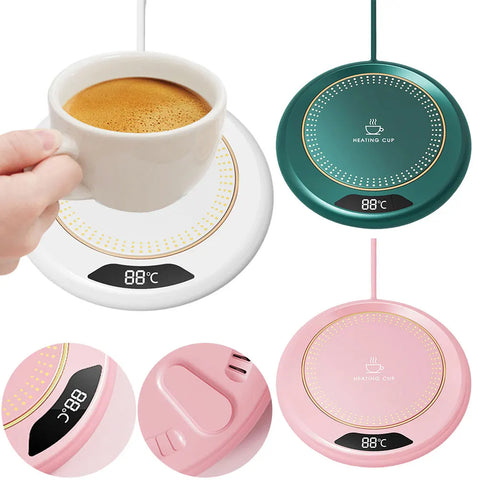 USB Coffee Mug Warmer with 3 Temperature Smart Cup