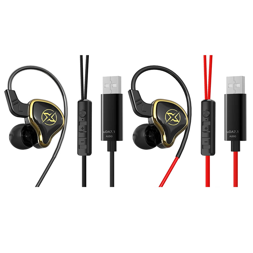 Wired Headphones With Microphone Remote Control Earphones