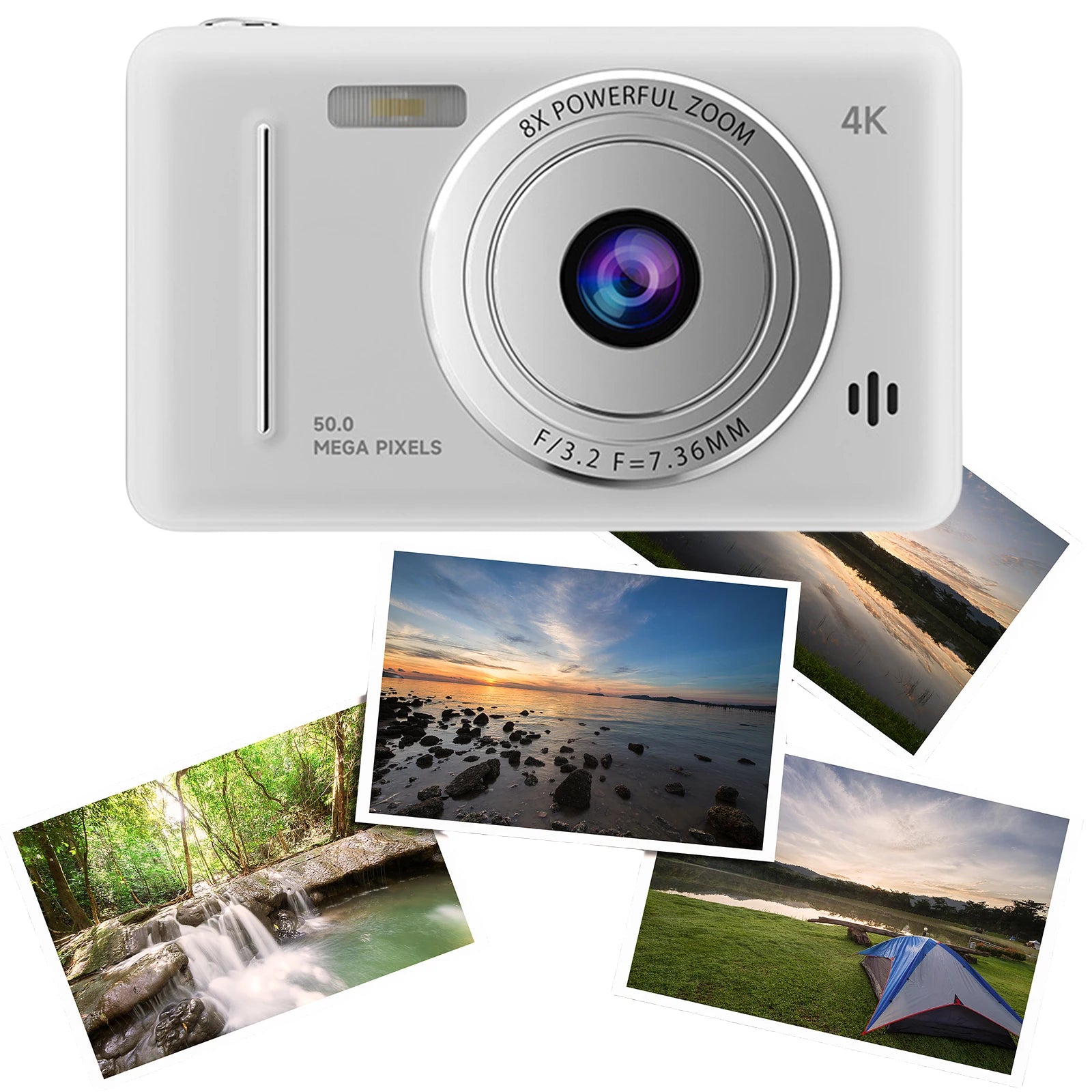4K Ultra HD Digital Camera Auto Focus Dual Lens Flash Cameras