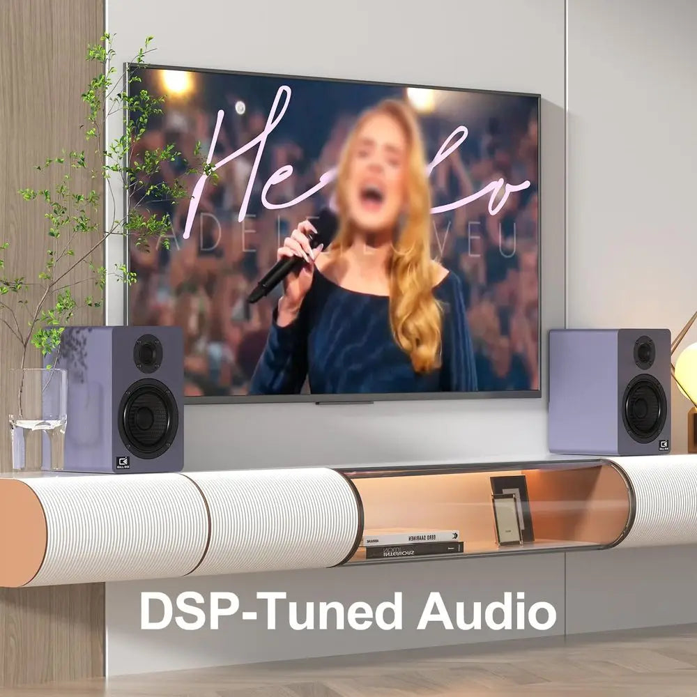 60W High-Resolution Bluetooth 5.3 Computer Speakers