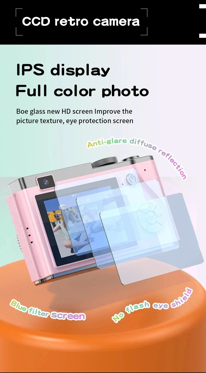 Digital Camera 4K HD Camera 48MP Autofocus Vlogging Camera