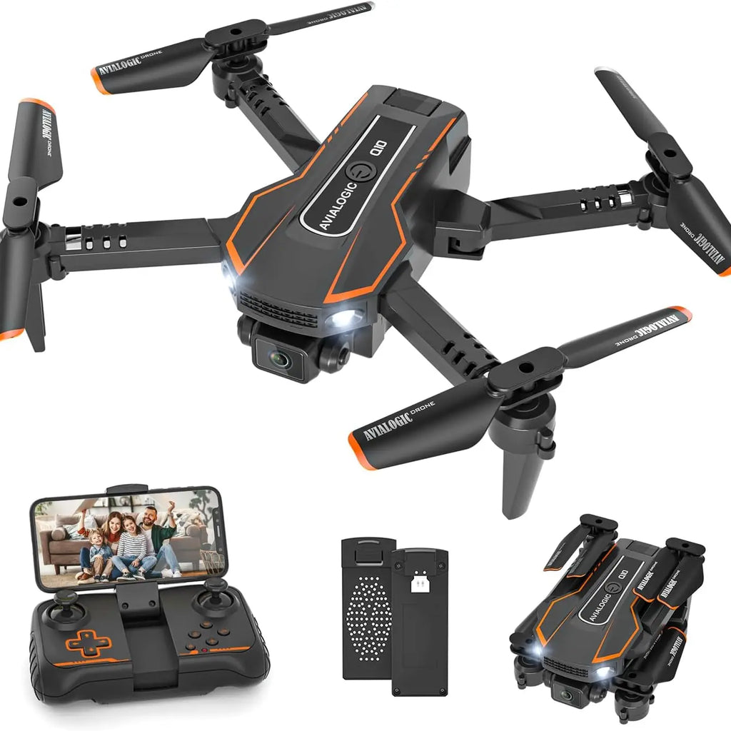 Mini Drone with Camera for Kids Remote Control Helicopter Toy