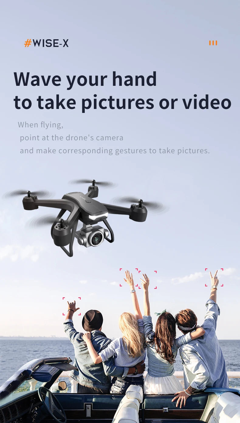 4DRC V14 Drone 4K HD Dual Camera 6K WIFI FPV Height Hold Drone
