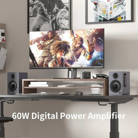 60W High-Resolution Bluetooth 5.3 Computer Speakers