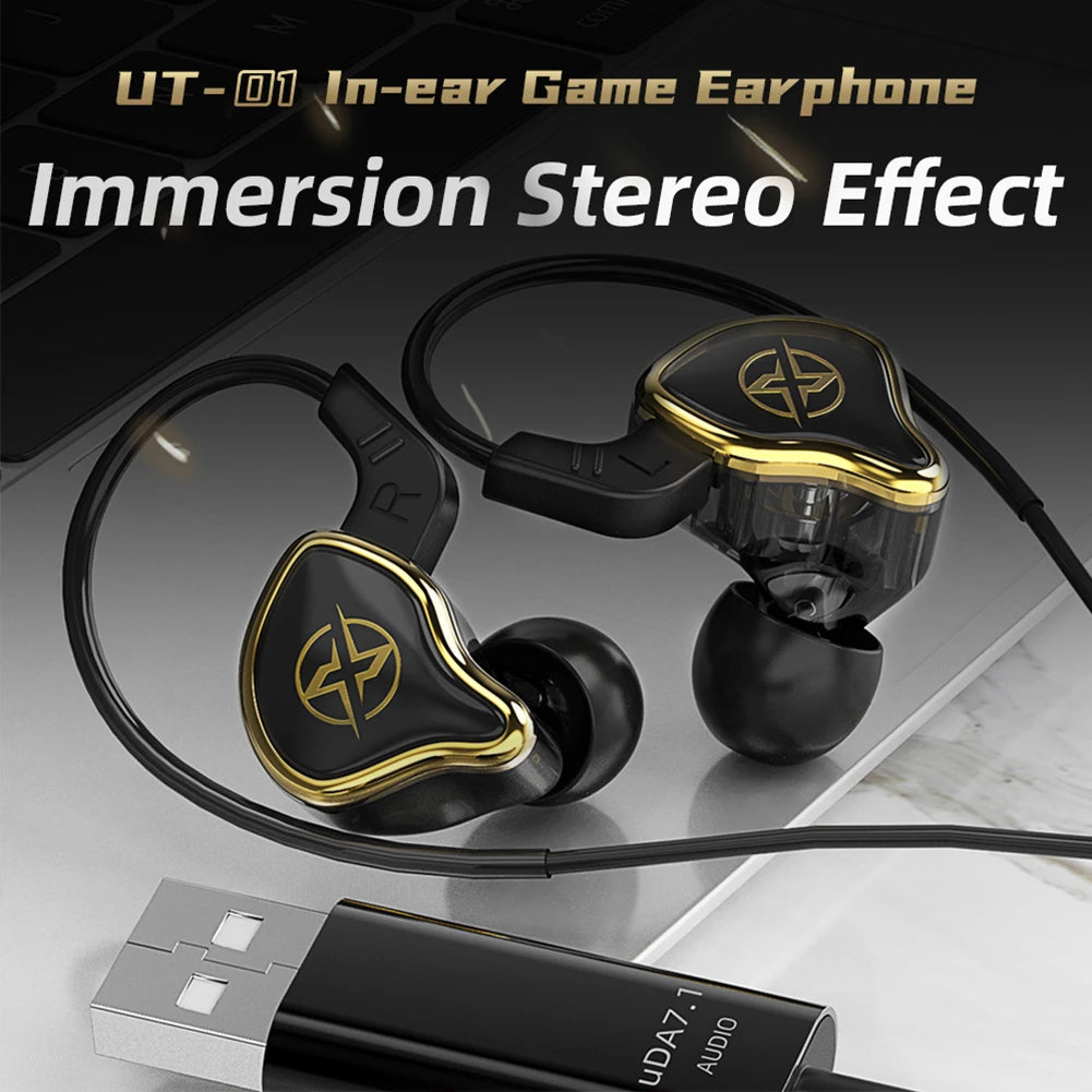 Wired Headphones With Microphone Remote Control Earphones