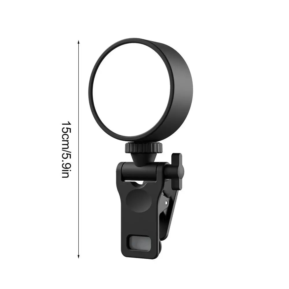 LED Mobile Phone Selfie Light Clip-On Lamp Portable USB Charge