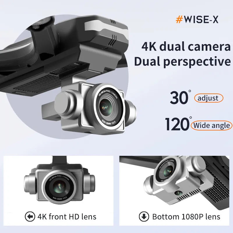 4DRC V14 Drone 4K HD Dual Camera 6K WIFI FPV Height Hold Drone