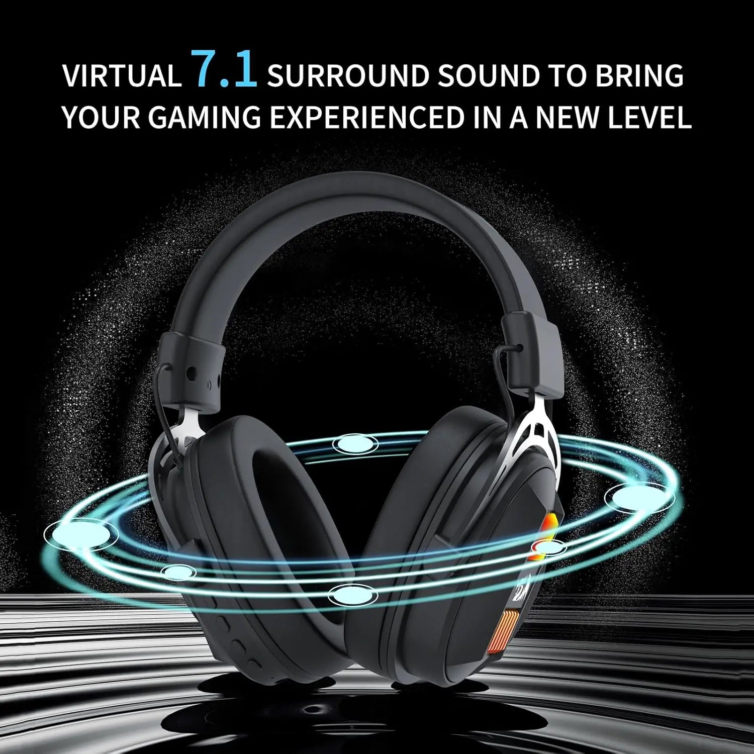 Redragon H375 Wired Gaming Headset Noise Cancelling Mic