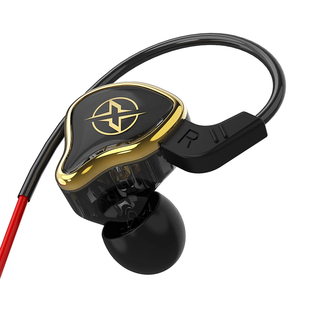 Wired Headphones With Microphone Remote Control Earphones