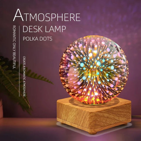 LED Night light USB Power supply touch bedside lamp color light