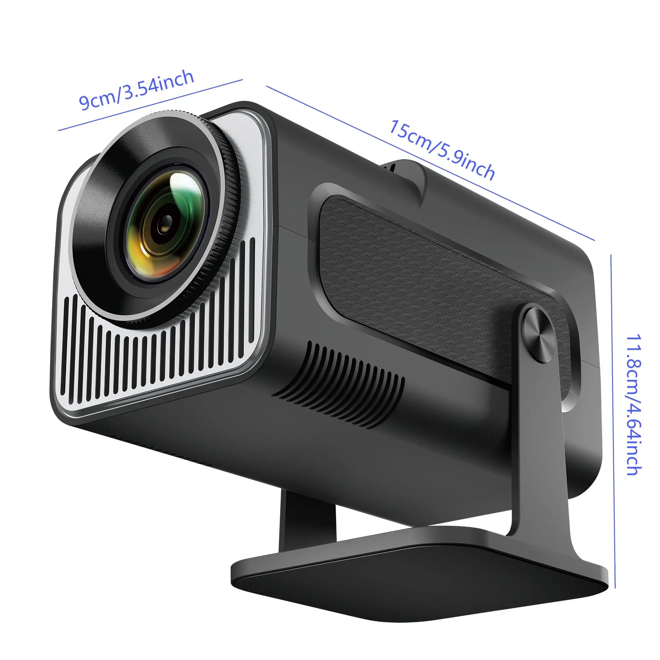 Mini Newly Native 720P Supoort 4K, Android 11 Projector