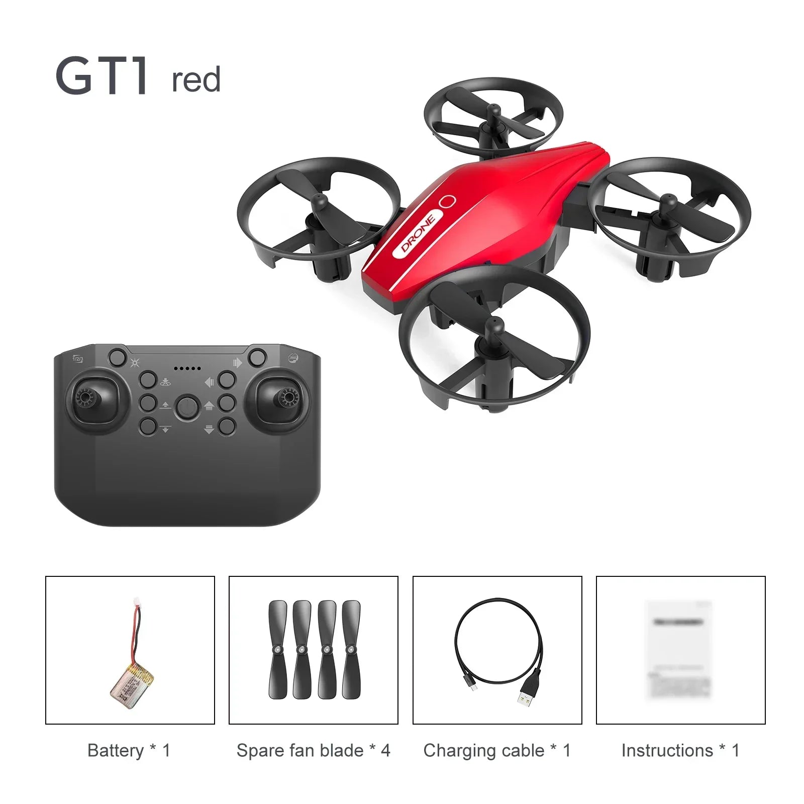 GT1 Mini Drone 4k Profesional Dual HD Camera Aerial Photography