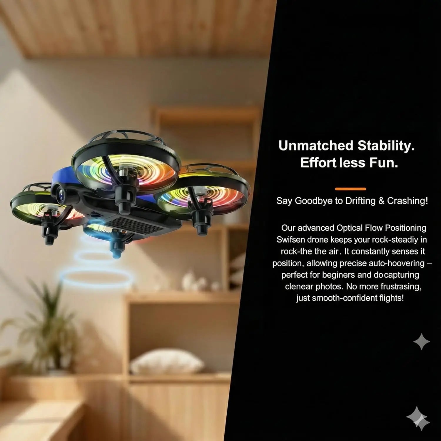 Kids Camera Drone with Altitude Hold Mini Quadcopter Toy