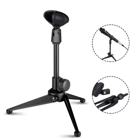Microphone Stands Desktop Tripods Mini Portable Table Stand