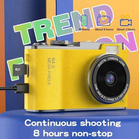Digital Camera 4K HD Camera 48MP Autofocus Vlogging Camera