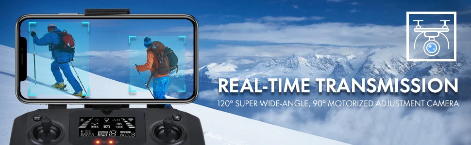 NBD Drone with Camera 4K for Adults Easy GPS Quadcopter