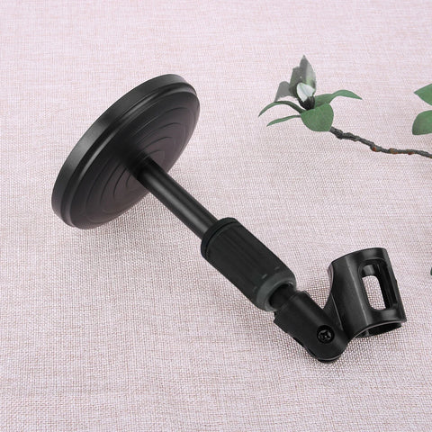 Foldable Desk Table Microphone Clip Stand Mic Tripod