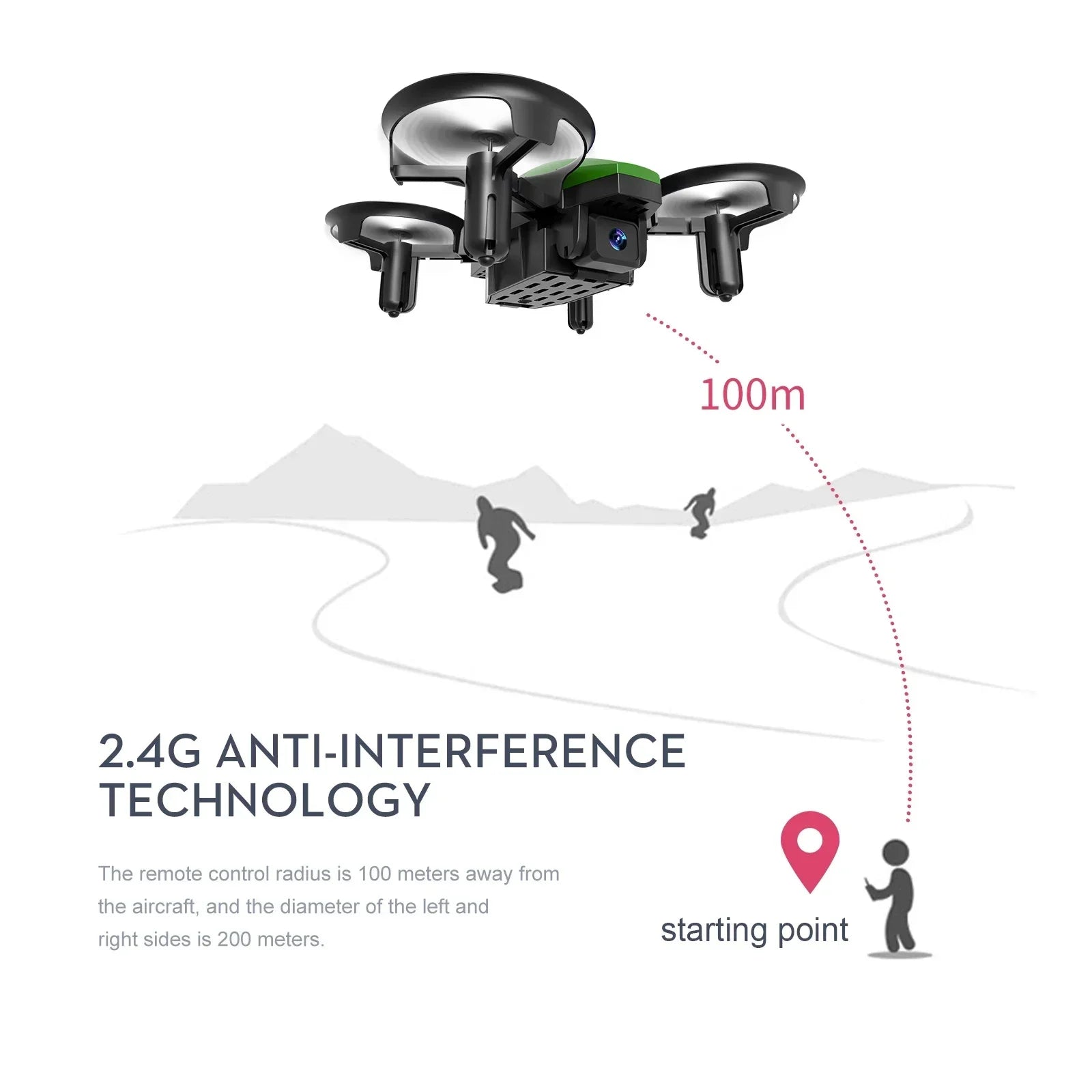 GT1 Mini Drone 4k Profesional Dual HD Camera Aerial Photography