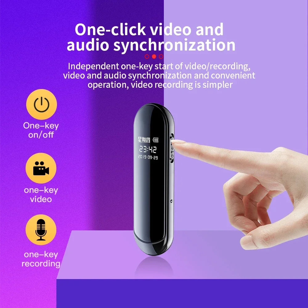 Camera Occulta Wide View Angle Portable Small Necklace Camera