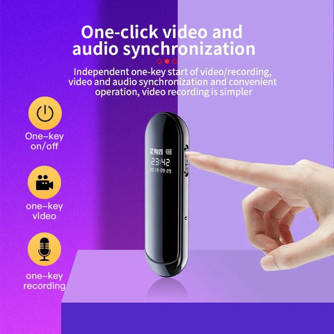 Camera Occulta Wide View Angle Portable Small Necklace Camera