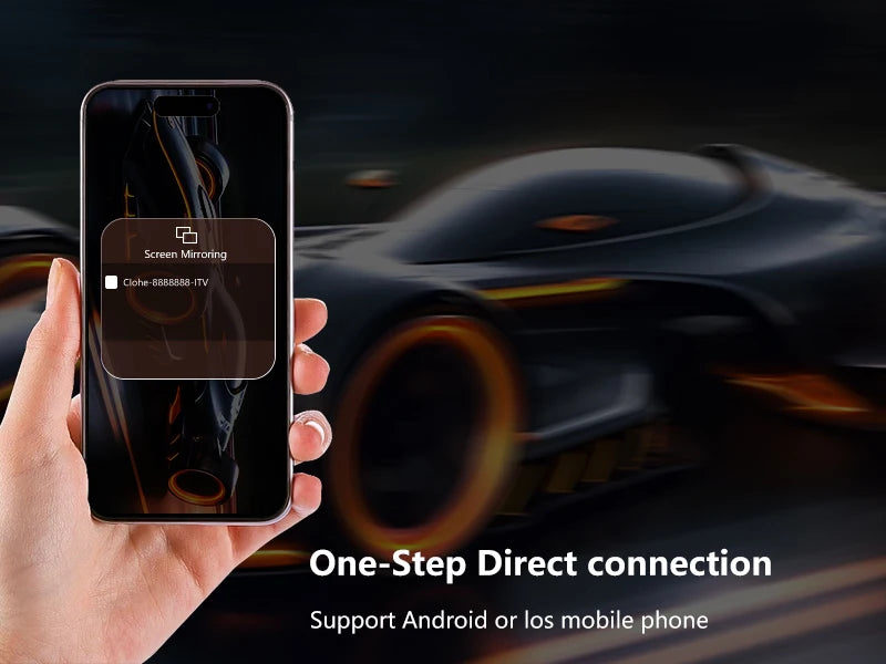 Projetor Android portátil suporte nativo, suporte para Home Theater