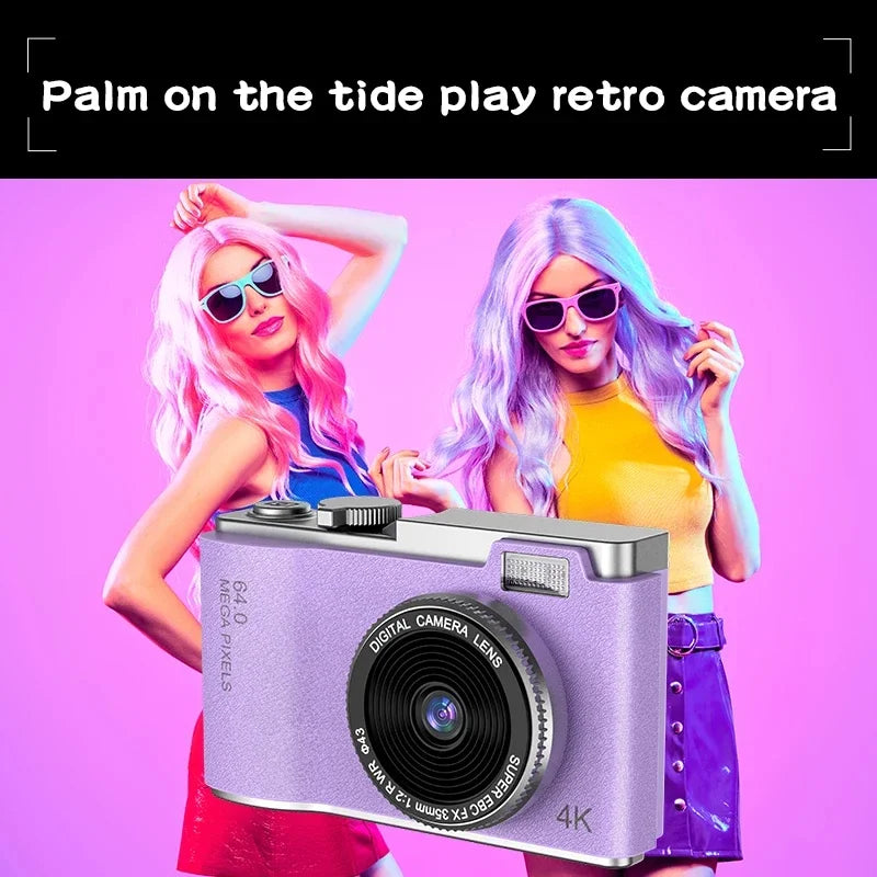 Digital Camera 4K HD Camera 48MP Autofocus Vlogging Camera
