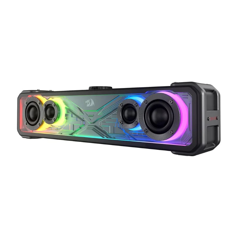 Redragon 2.0 Channel Stereo Speakers Touch-Control Bluetooth