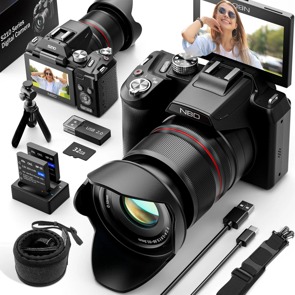 Digital Cameras For Photography 16X Optical Zoom Camera