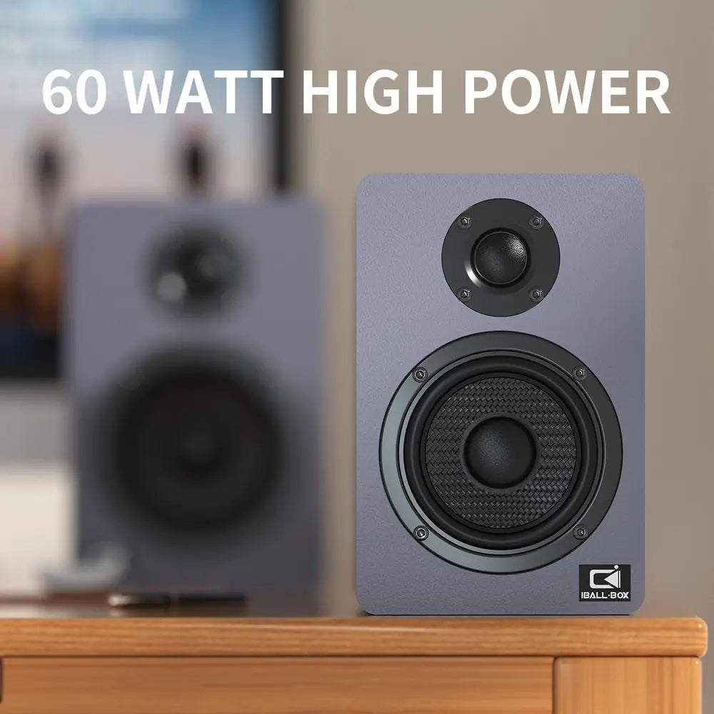 60W High-Resolution Bluetooth 5.3 Computer Speakers