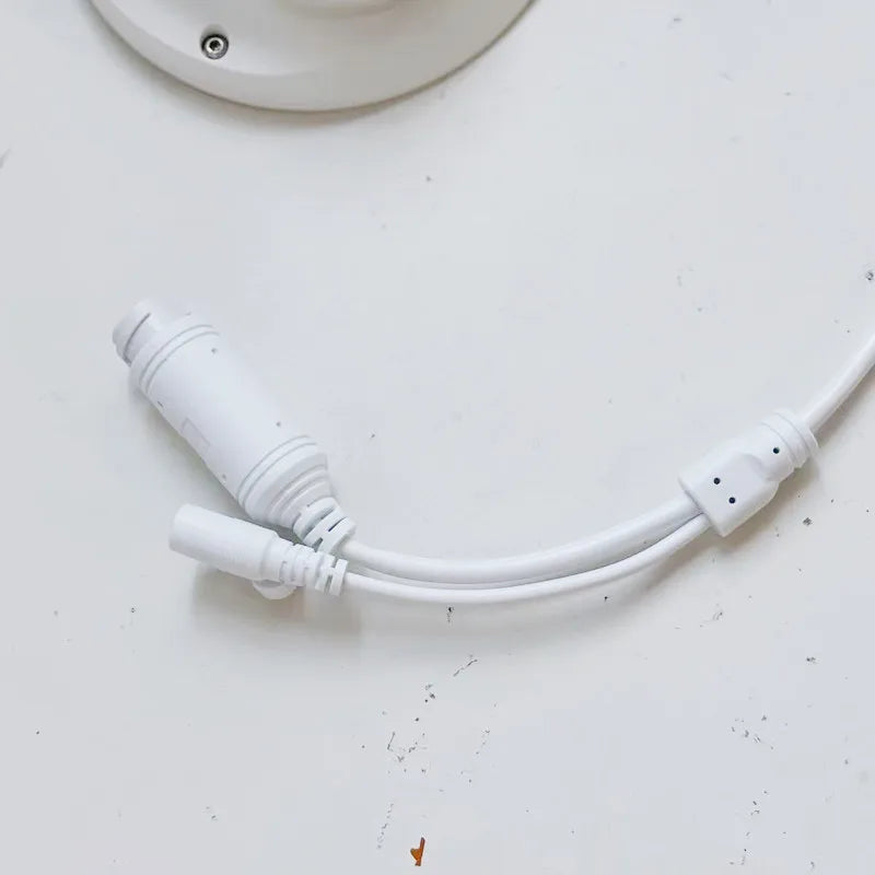 4K IP POE Audio Camera 1.7mm Wide Angle Home Security