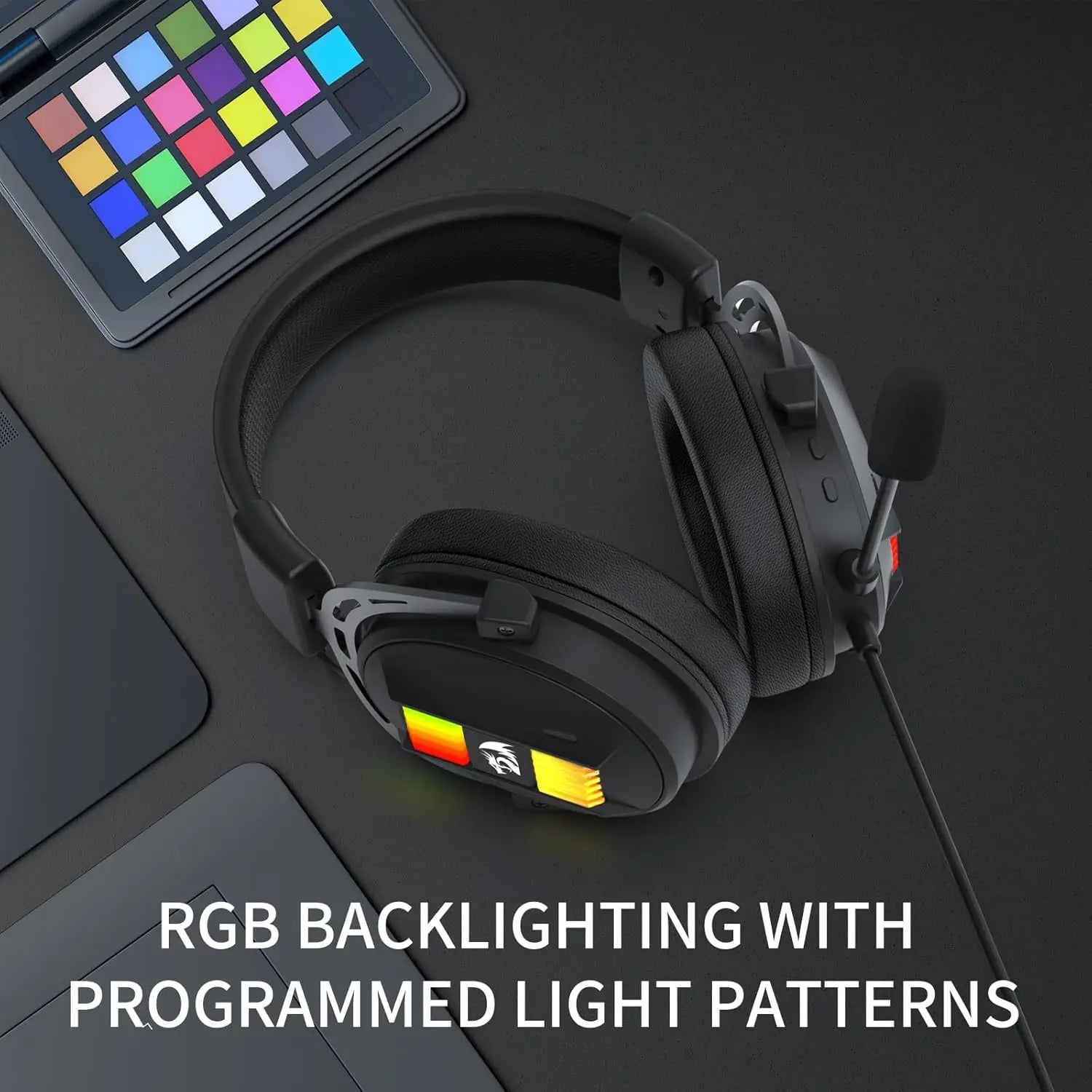 Redragon H375 Wired Gaming Headset Noise Cancelling Mic