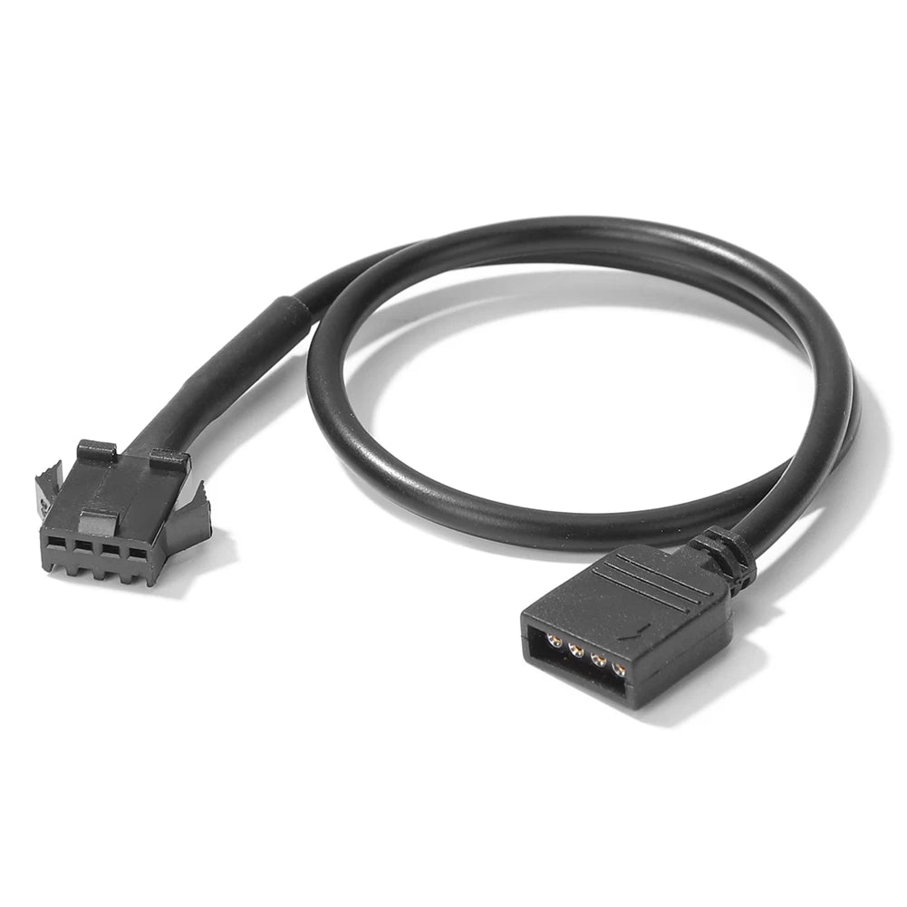 5V 3 Pin/12V 4 Pin 30cm Motherboard RGB LED Light Strip Adapter