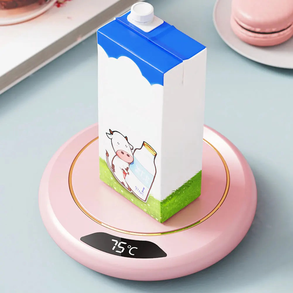 USB Electric Beverage Warmer with 3 Temperature Coffee Plate