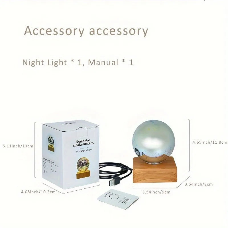 LED Night light USB Power supply touch bedside lamp color light