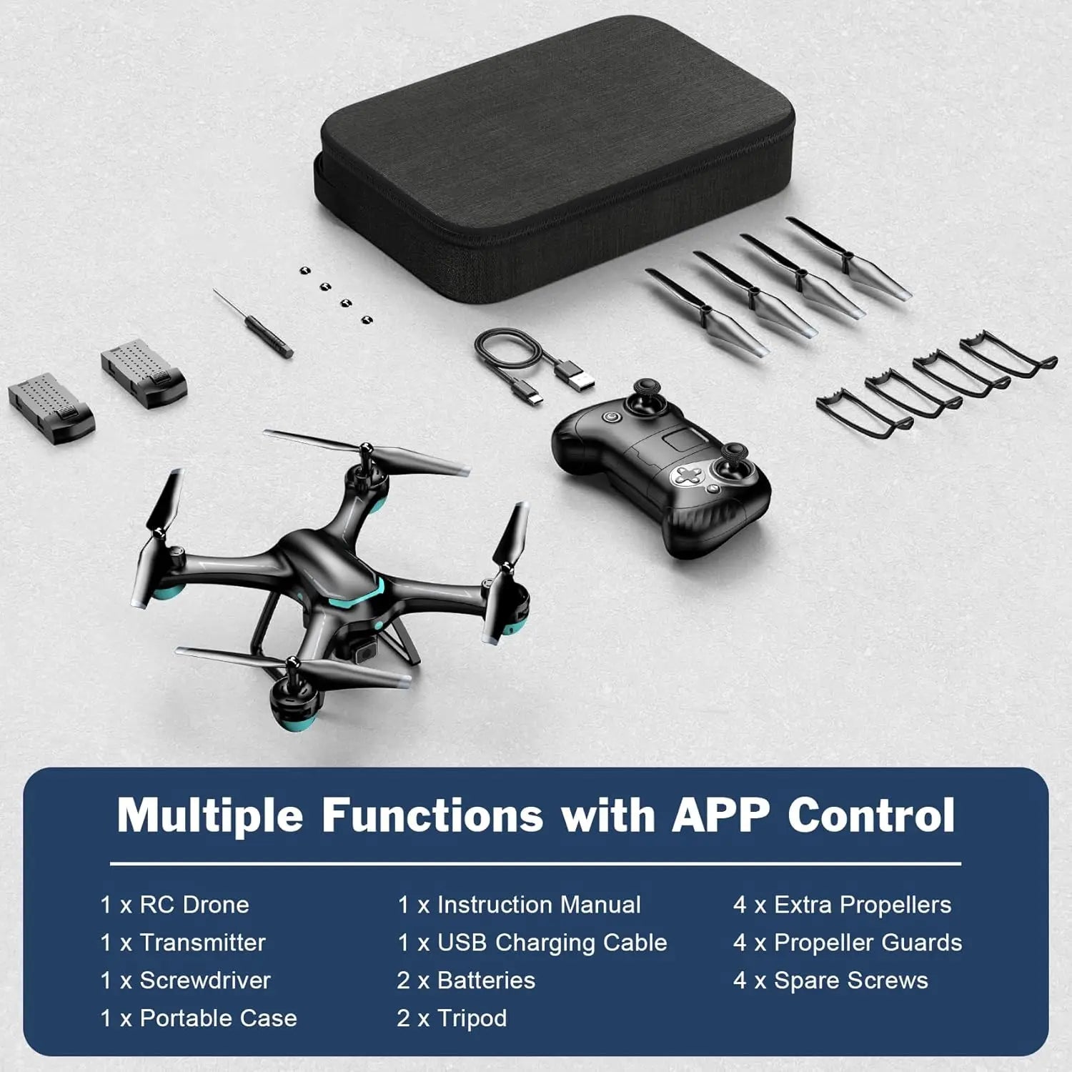 Beginner Drone with 1080P Camera Gesture Selfie One-Key Start