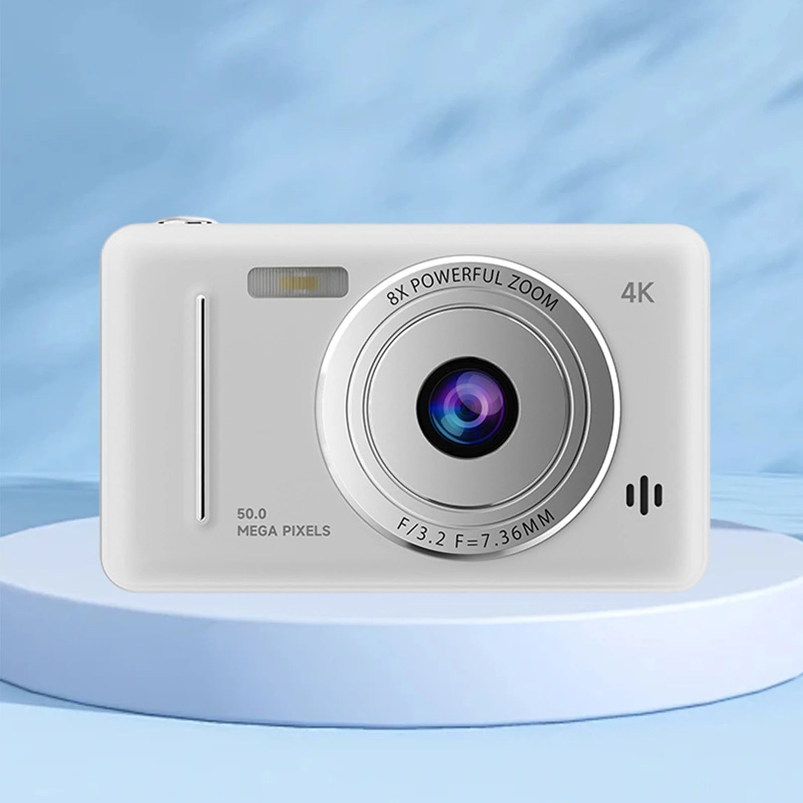 4K HD Digital Camera Auto Focus Portable Point-And-Shoot Camera