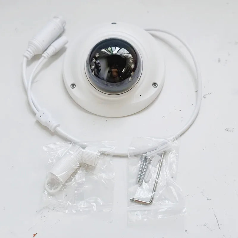 4K IP POE Audio Camera 1.7mm Wide Angle Home Security