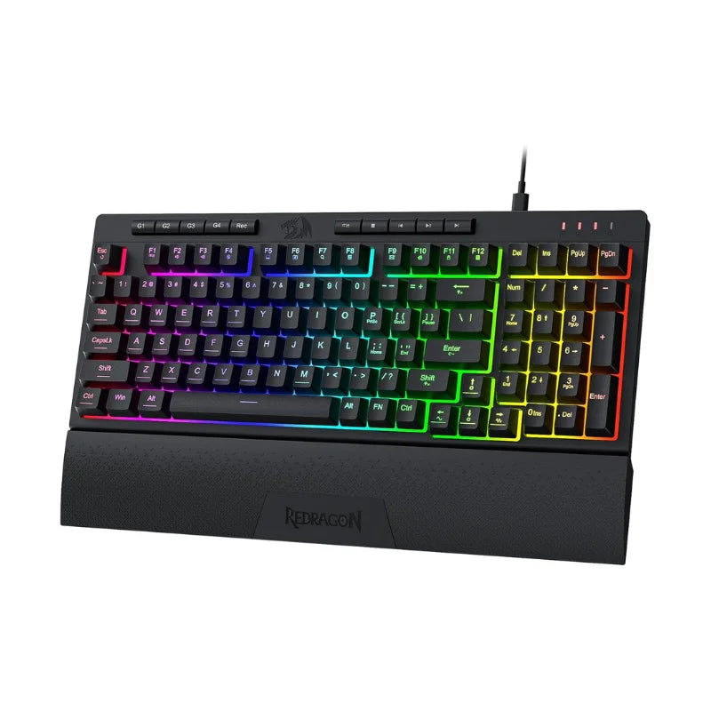 Redragon K515 Shiva RGB Membrane Gaming 98 Keys Keyboard