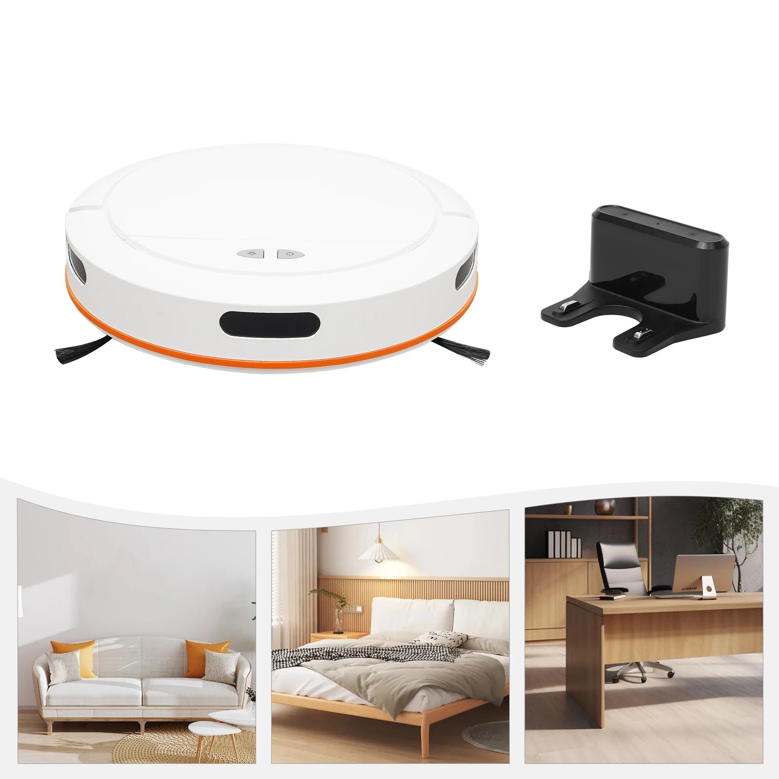 Smart Sweeping Robot 2700Pa Strong Suction Auto Recharge
