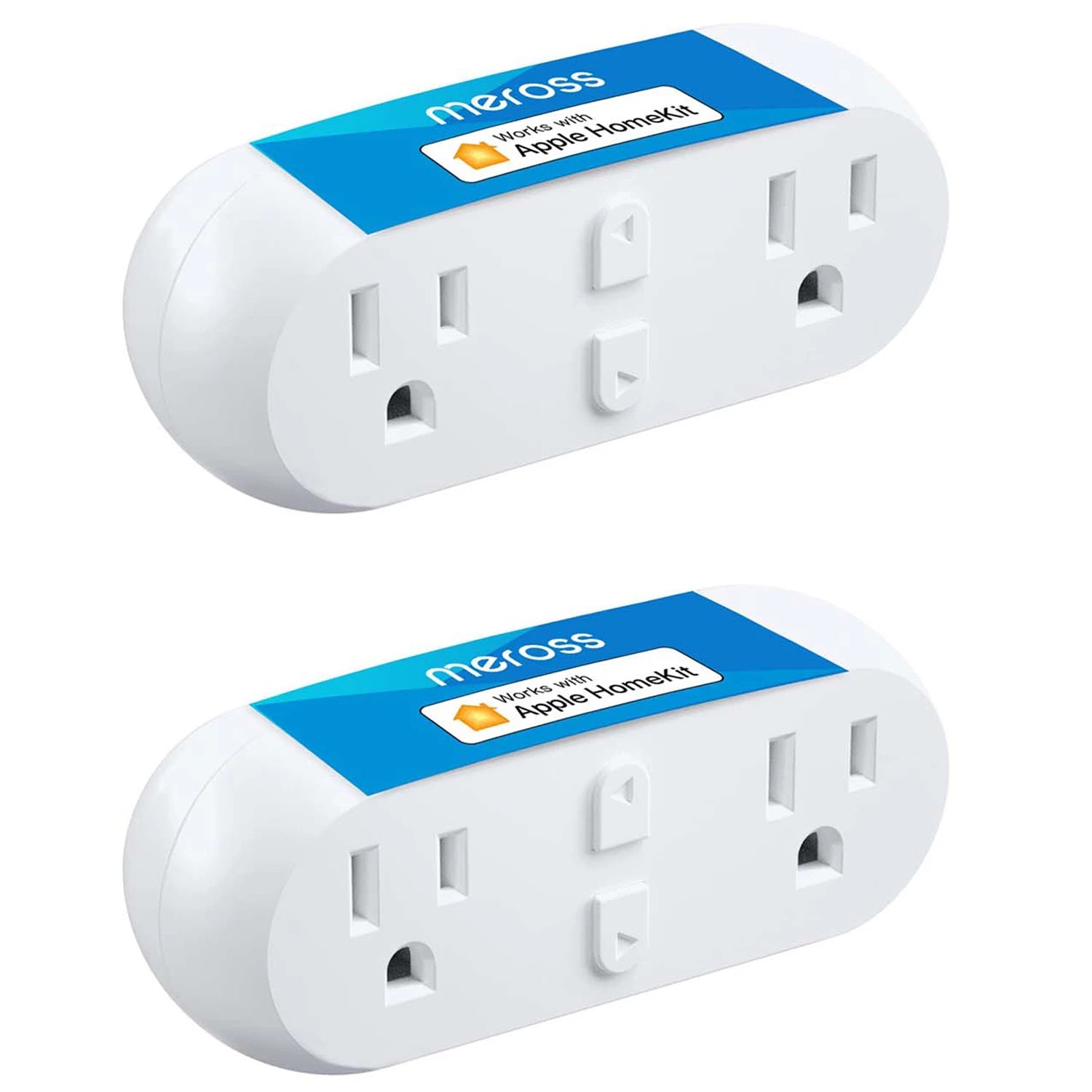 Meross HomeKit 2 In 1 WiFi Dual Smart Plug Outlet US Smart Socket
