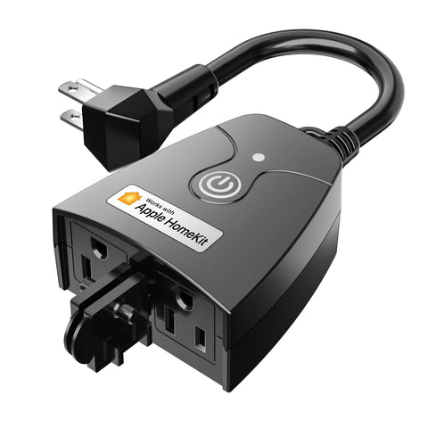 Meross HomeKit US Smart Outdoor Plug MSS620B WiFi Outlet Sockets