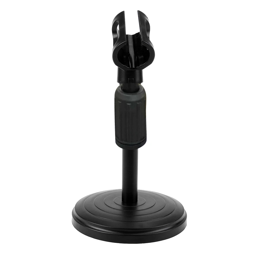 Foldable Desk Table Microphone Clip Stand Mic Tripod
