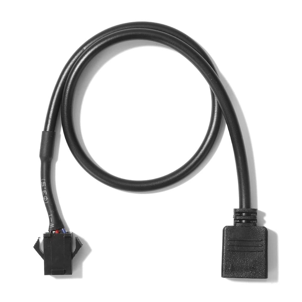 5V 3 Pin/12V 4 Pin 30cm Motherboard RGB LED Light Strip Adapter