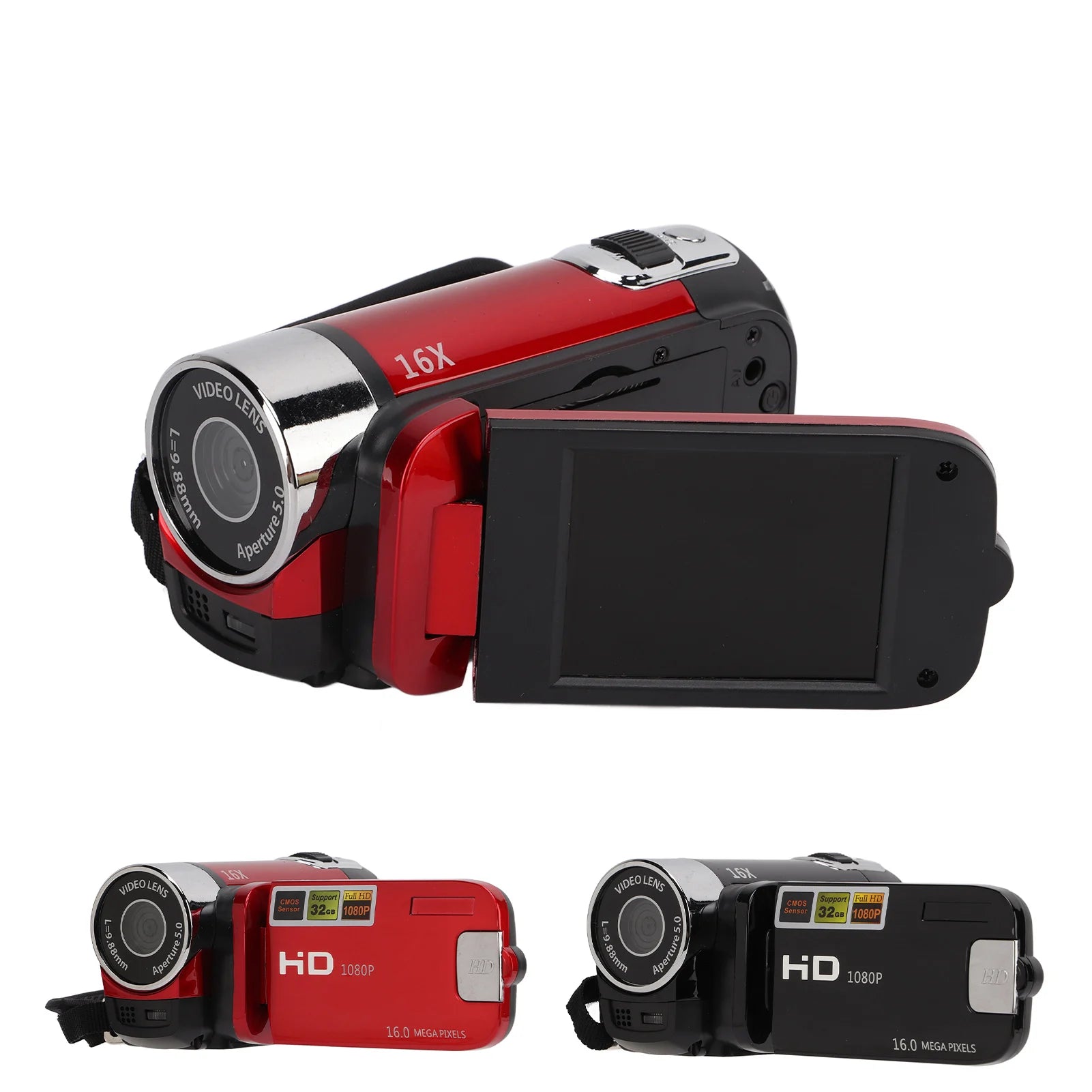 Digital Video Camcorder Portable Full HD  Digital Camcorders for Kids