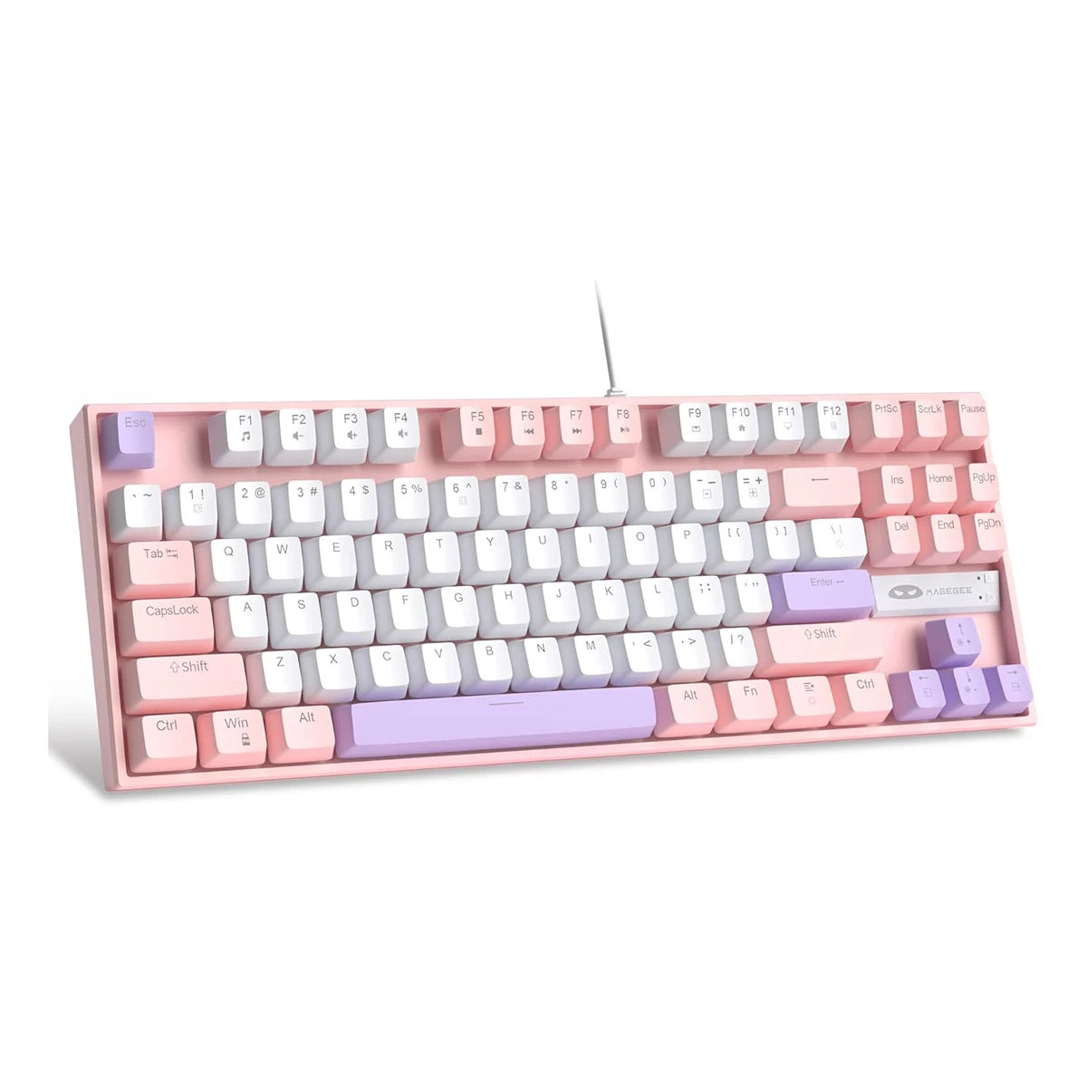 Mechanical Gaming Keyboard Blue Switch LED Blue Backlit